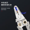 Multifunctional wire stripper, stainless steel wire stripper for cables and optical fibers details Picture